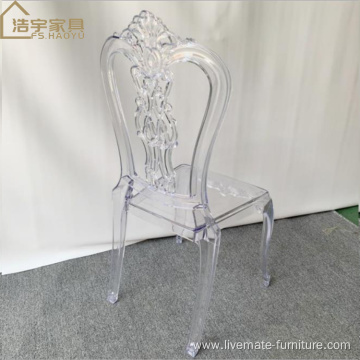 Wedding Acrylic Chair Resin Crystal Chair